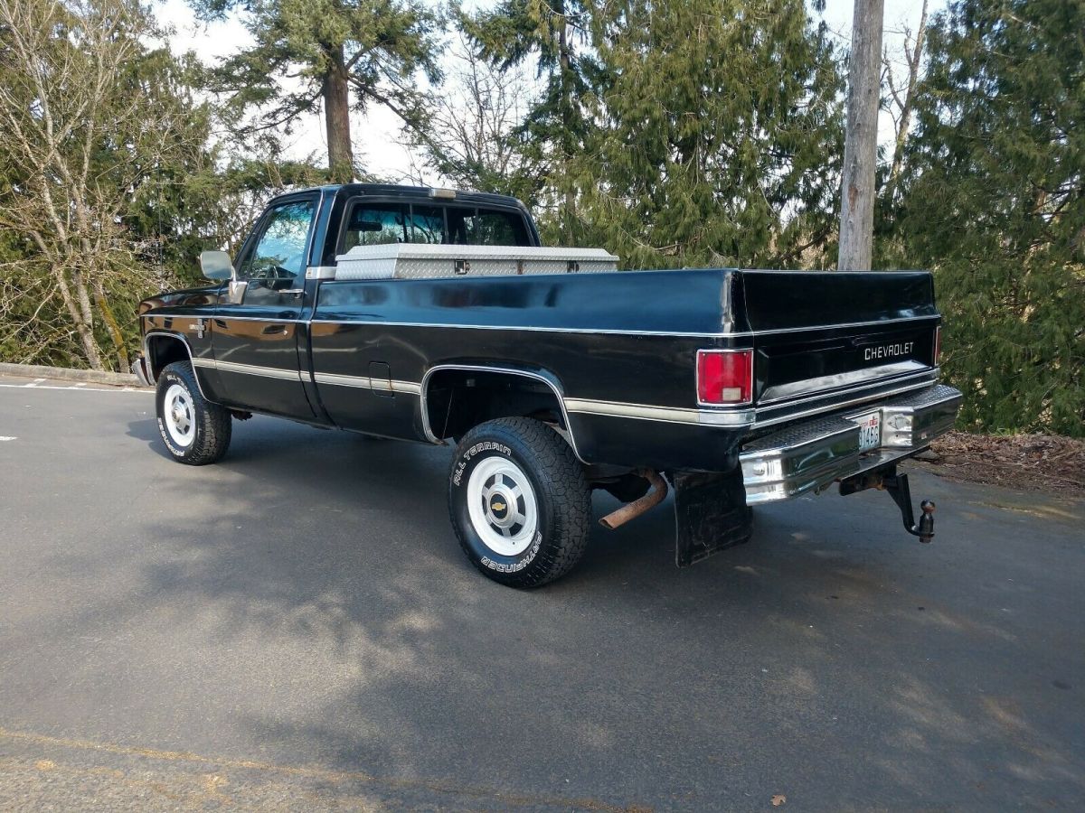 1986 chevy silverado 3/4 ton 4x4 56k original miles 350 at worldwide no reserve