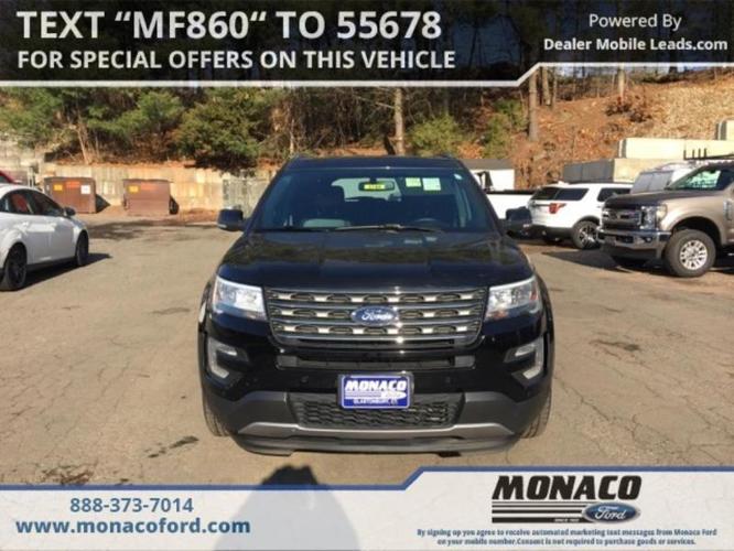 2017 ford explorer xlt awd xlt 4dr suv for sale in glastonbury, connecticut