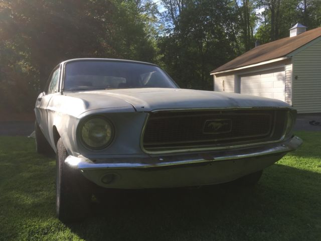 1968 ford mustang v8 coupe project