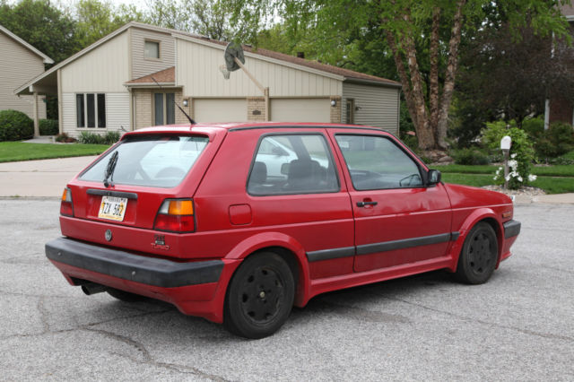1989 mk2 volkswagen vw golf gti 16v 1.8 turbo 5 speed cold ac autotech body kit