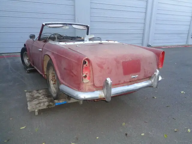 1964 triumph tr4 tr-4 original california car