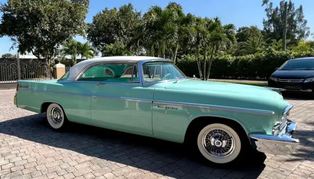 1956 chrysler new yorker coupe blue rwd automatic newport hemi 354