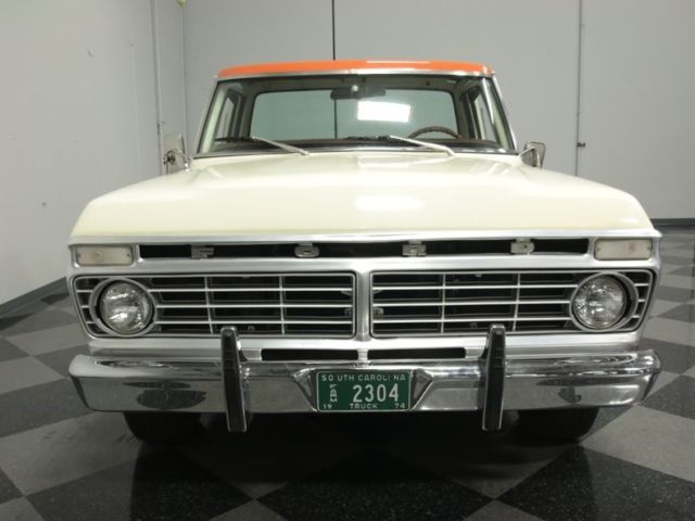 1974 ford f-100 ranger xlt pickup truck 390 v8 automatic classic vintage collect