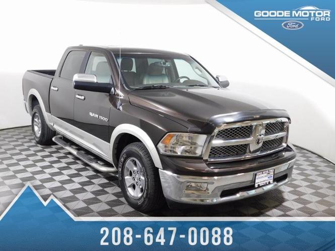 2011 ram ram pickup 1500 laramie 4x4 laramie 4dr crew cab 5.5 ft. sb pickup for sale in burley, idaho