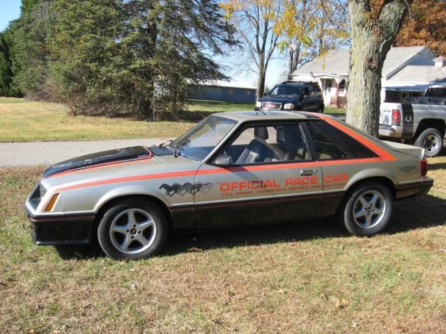 1979 ford mustang pace car 4-cyl manual 83k miles