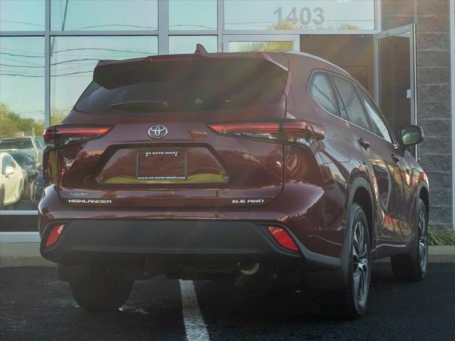2021 toyota highlander xle