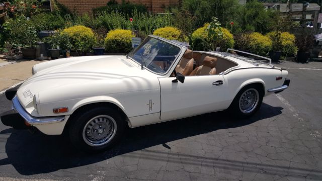 1977 triumph spitfire with overdrive and hardtop