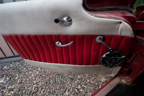 candy apple red - 1960 chevy biscayne/impala 4 dr hardtop, 350 v8, push start