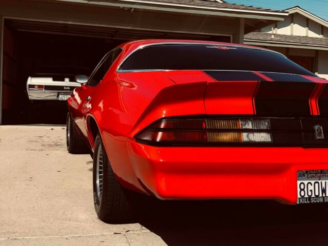 1979 chevrolet camaro berlinetta sport coupe red // rally sport ss rs hot rod