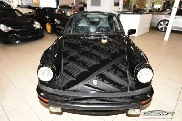 1979 porsche 930 / 911 turbo air cooled coupe 12k miles black black collector