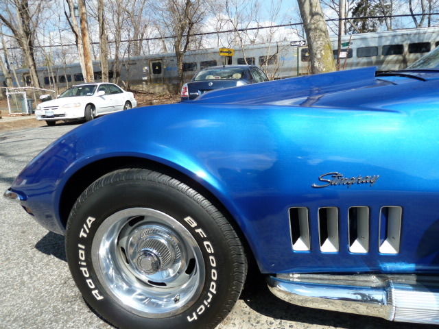 1969 chevrolet corvette stingray 4 speed, pearl blue