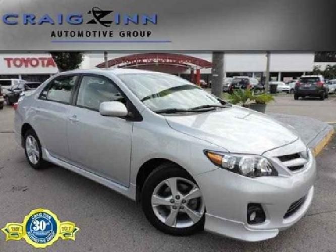 2013 toyota corolla s in hollywood, fl