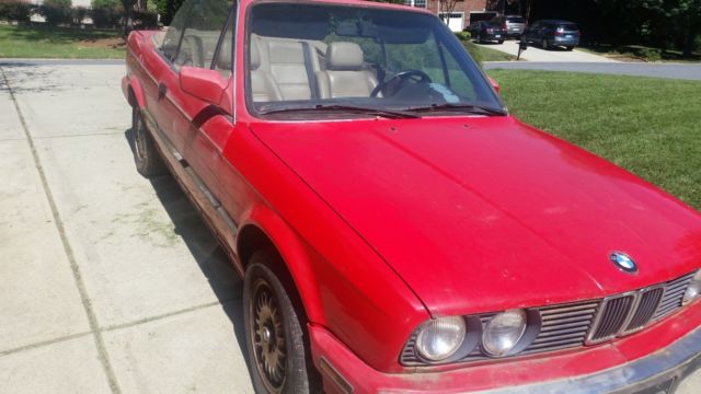 bmw 325i.convertible 1990 cabriolet cabrio 5-sp