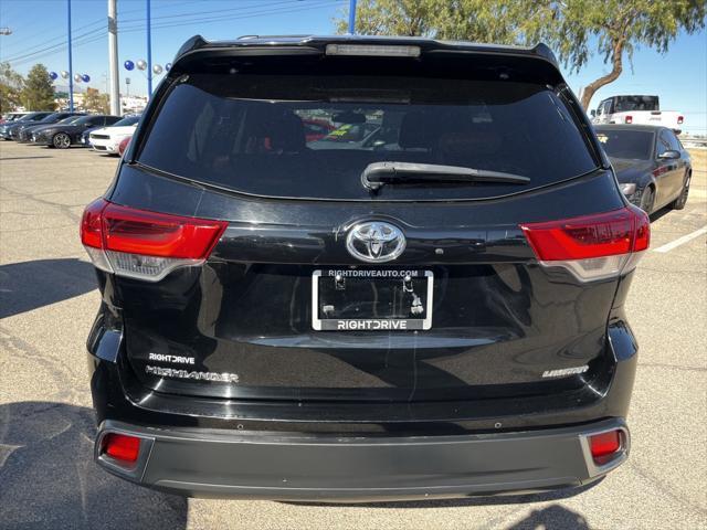2018 toyota highlander limited