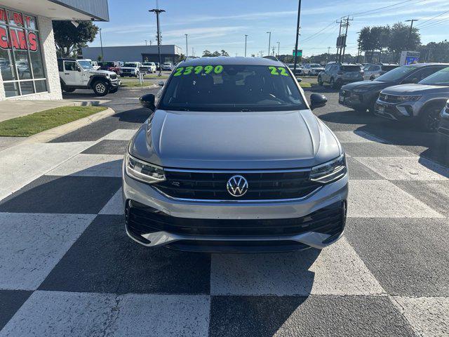 2022 volkswagen tiguan 2.0t se r-line black