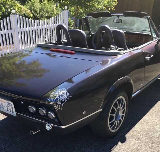 1976 fiat 124 spider 1800 convertible purple rwd manual