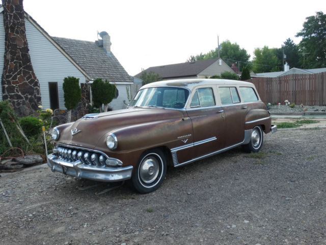 rare 1953 desoto firedome station wagon