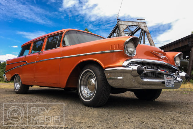 1957 chevy bel air 4 door wagon