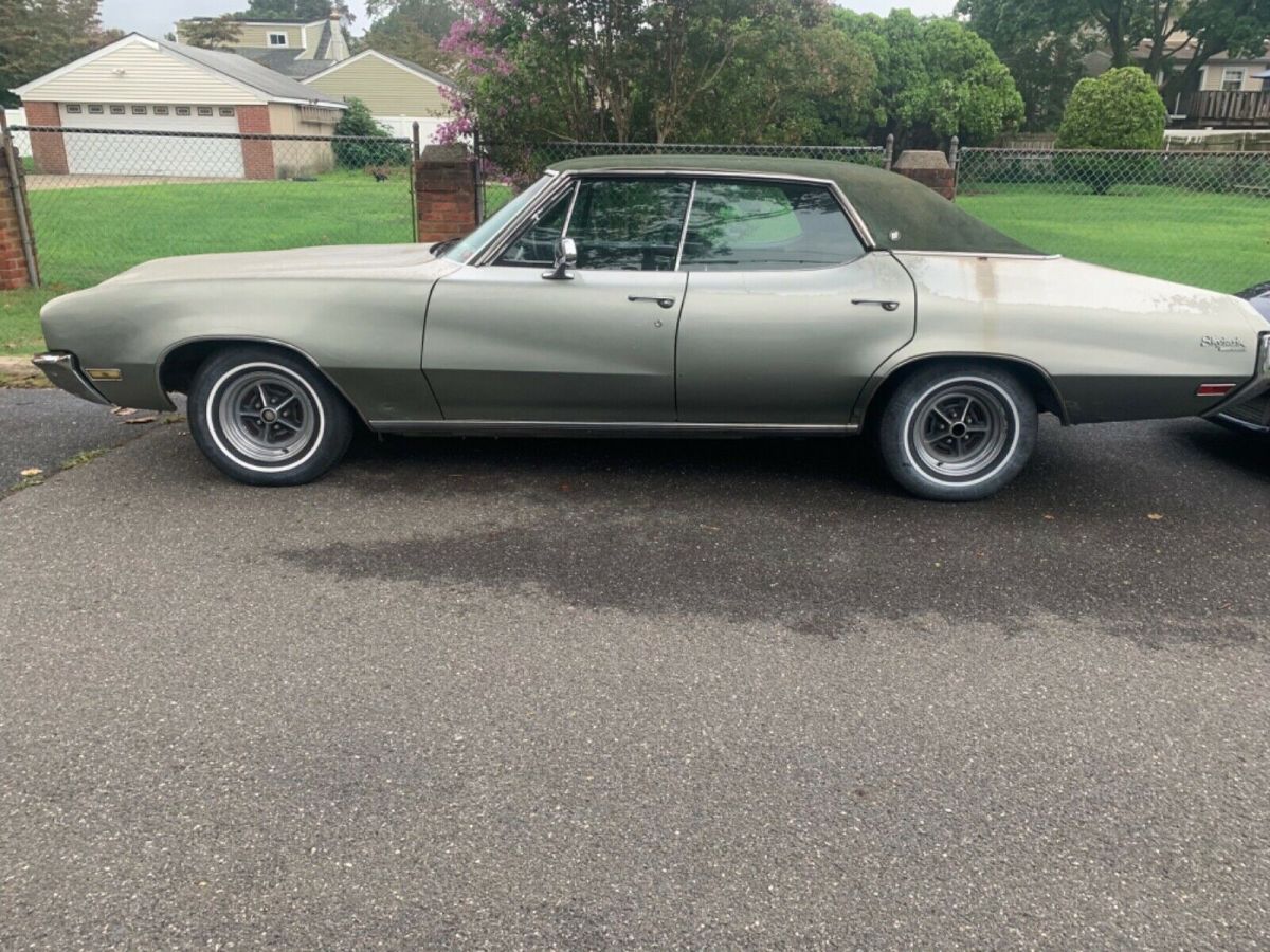 1971 buick slylark custom 350 2 barrel 4dr