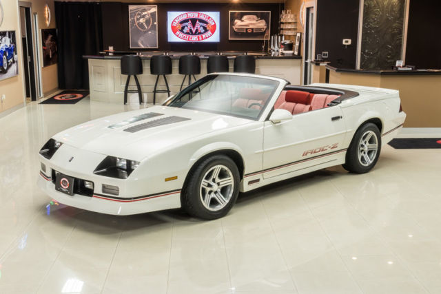 iroc z28 convertible! 23k actual miles, # matching, 1 of 3,940, time capsule!