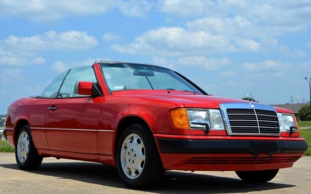 1993 300ce cabriolet 13k documented one owner miles a rare find collectible car