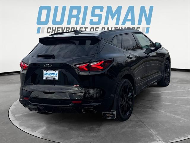 2022 chevrolet blazer rs