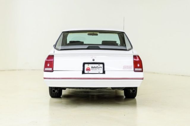 1987 chevrolet monte carlo ss aero coupe 17390 miles white coupe 305 ci 4-spd au