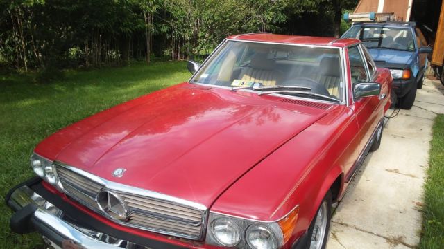 1982 mercedes 350sl