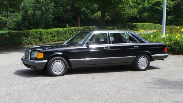 1991 mercedes-benz 560 sel, one owner, with meticulous service history!!