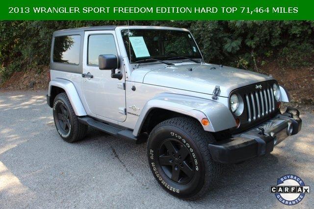 used 2013 jeep wrangler freedom edition knoxville, tn 37912 for sale in knoxville, tennessee