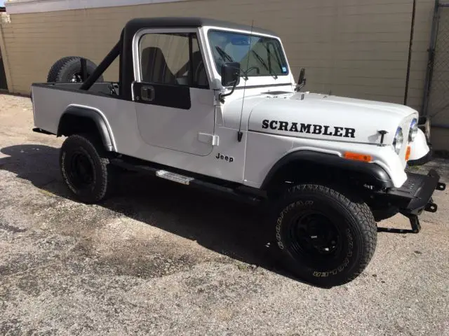 1985 jeep cj8 scrambler fuel injected 4.2 i-6 freshly restored!!!