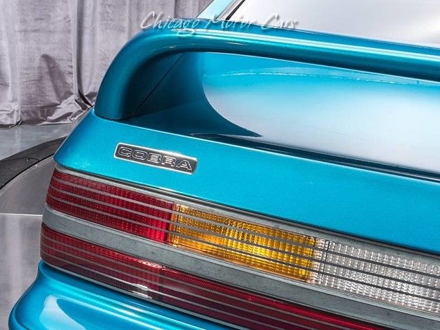 1993 ford mustang svt cobra hatchback teal