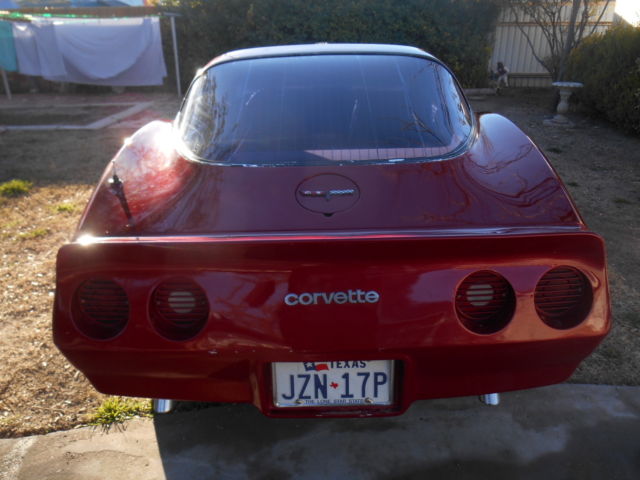 1981 corvette sting ray