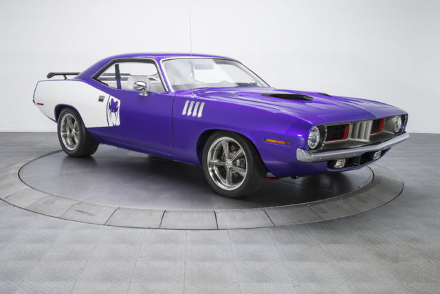 1973 plymouth barracuda 0 miles purple hardtop viper v10 6 speed manual