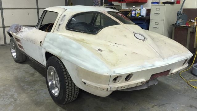 1963 corvette split window coupe fuel injected car for restoration 4 speed manua