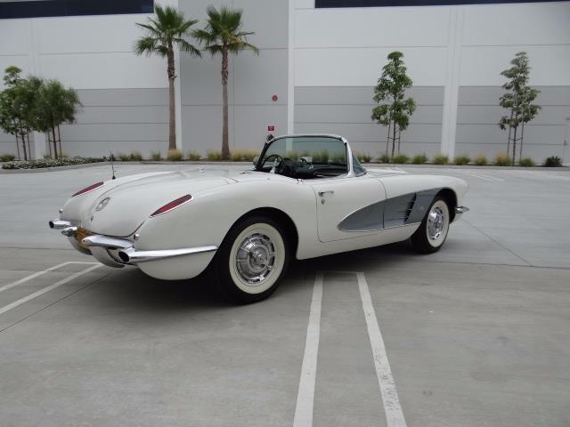1960 chevrolet corvette 39623 miles white 283 v8 4 speed manual