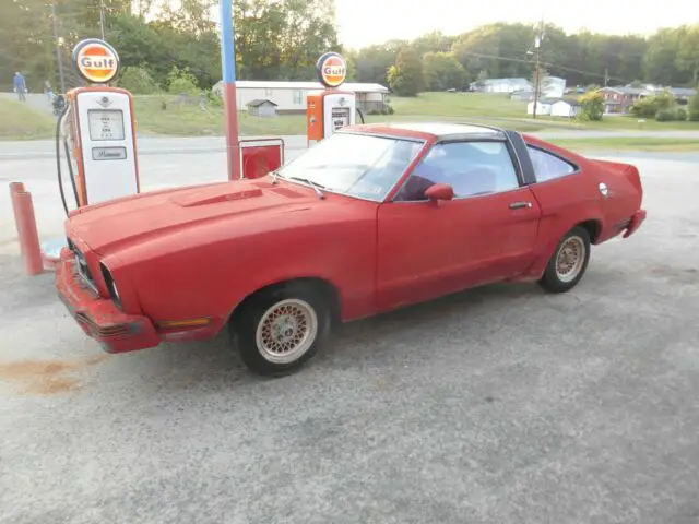 1978 ford mustang king cobra 4-speed t-top