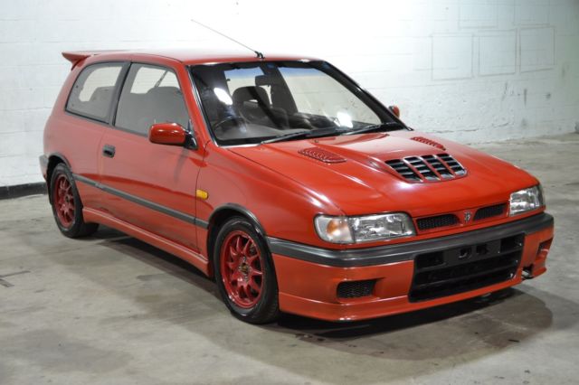 1990 nissan pulsar gti-r 69,705 miles red 2dr sr20det awd 5 speed manual rhd jdm