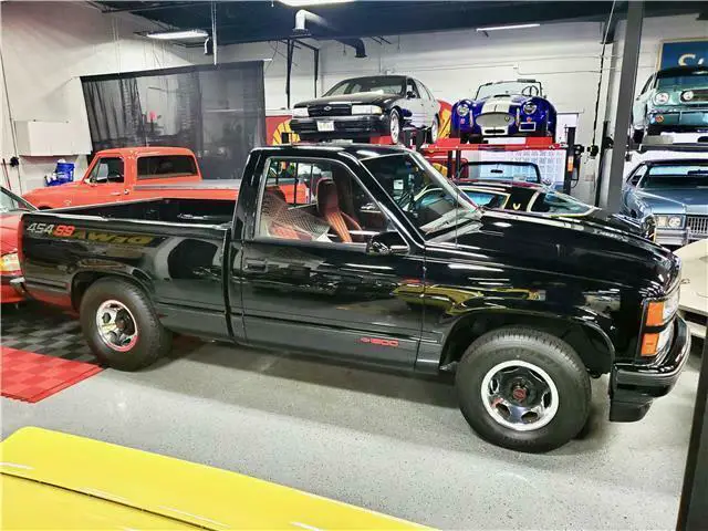 1990 chevrolet ss454 black pickup truck 454 v8 87k miles - a/c