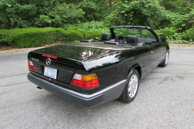 clean, low mileage, classic mercedes 300ce convertible