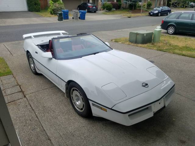 1986 chevy corvette convertible