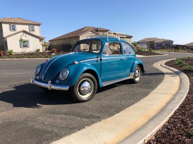 1966 vw bug completely restored