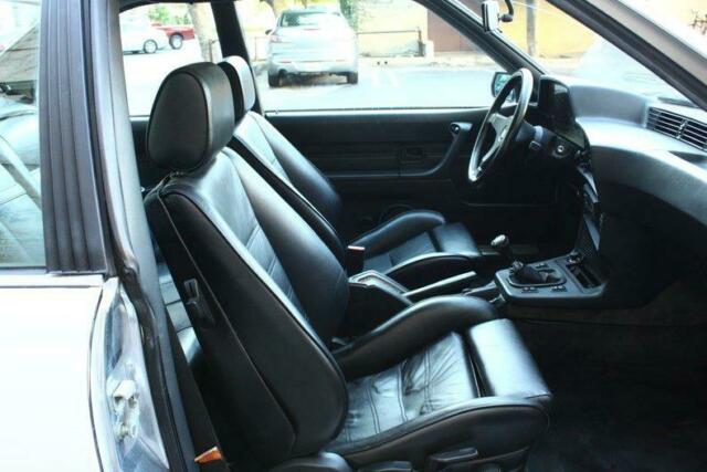 1984 bmw m6 m6 euro / low 52 k actual miles 52306 miles white coupe 6 cyl manual