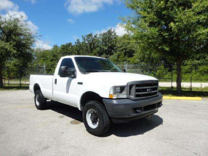 2003 ford f-250 super duty 4wd long bed - 91k in tampa, fl