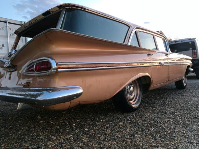 1959 chevrolet nomad impala 348 v8 original ca barnfind classic original paint
