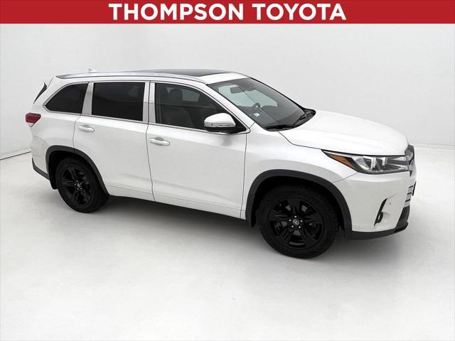 2018 toyota highlander limited platinum
