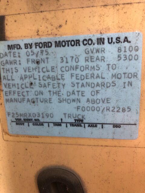 1975 ford f-250