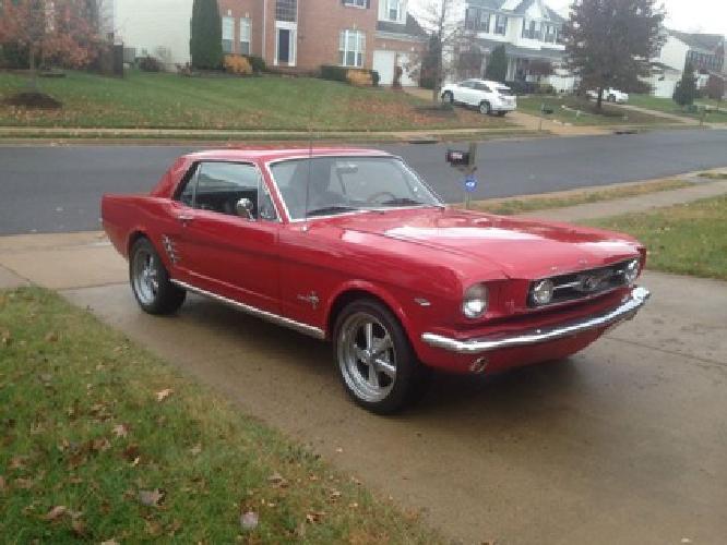 1966 ford mustang coupe classic red 2-door in manhattan, ny