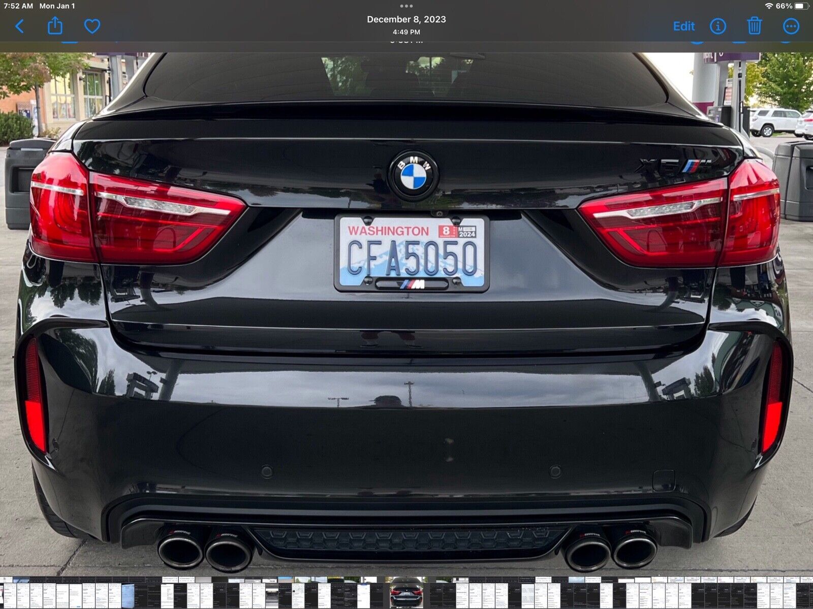 2017 bmw x6 m