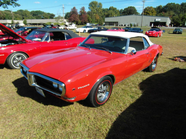 1968 pontiac firebird base convertible 2-door 5.7l